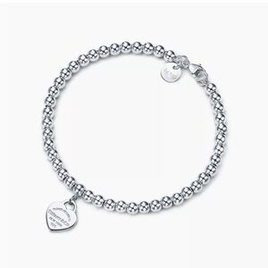 Return to Tiffany Heart Tag Bead Bracelet